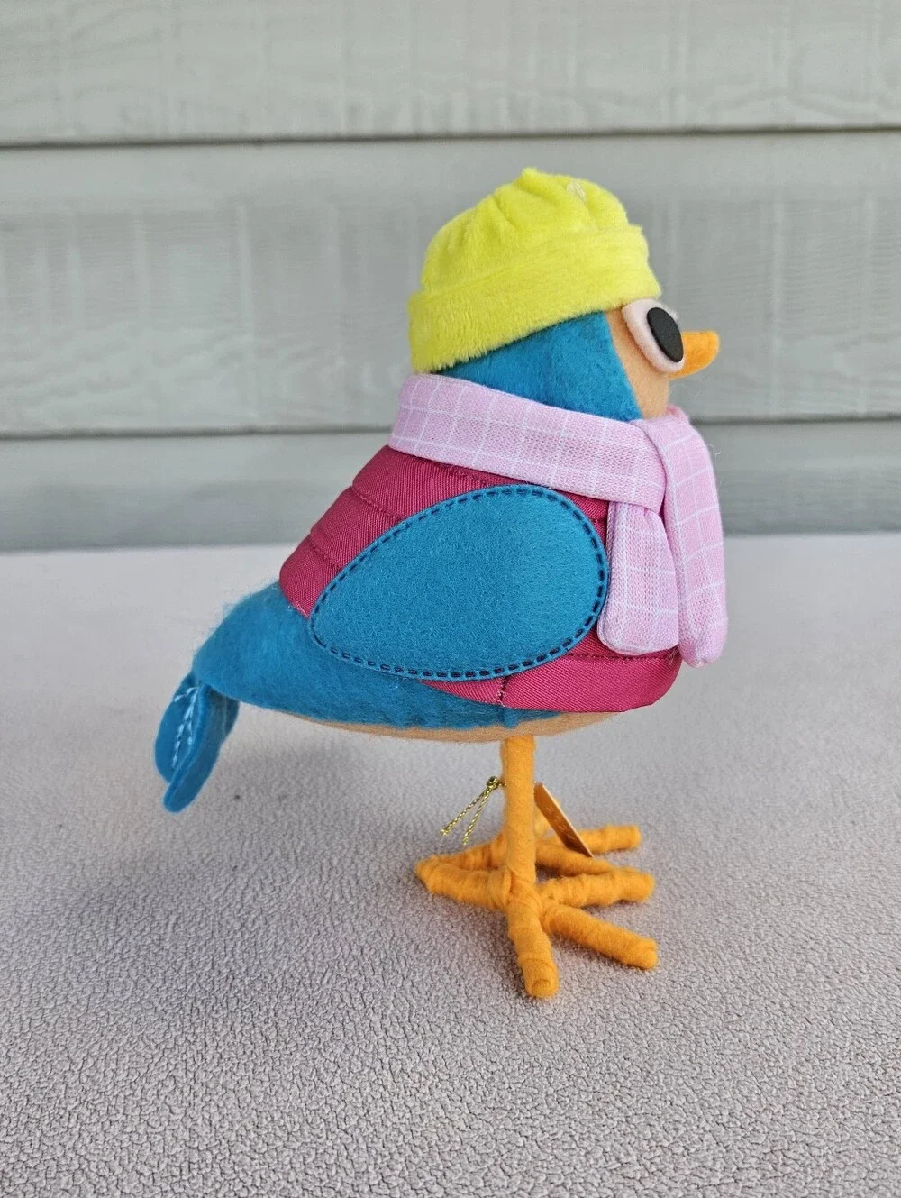 Target Wondershop Bird Christmas 2024 Featherly Friends Merry Puffer Coat Neon
